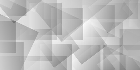 Fototapeta premium Vector abstract futuristic White triangle tech web square pattern. geometric business presentation digital minimal wave line. white diamond creative technology minimalist empty triangle background.