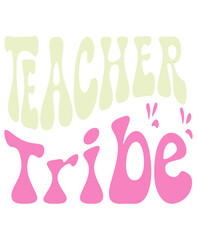 Retro,Teacher,  Craft Design. T-shirt Design. Illustration