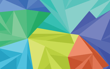 abstract background with triangles
