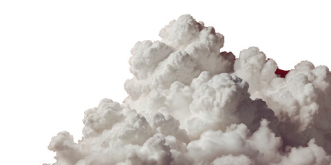 Realistic vector cutout clean white cloud transparent backgrounds special effect. Concept of storm and cloudscape. Fog or cloud on an isolated transparent background.