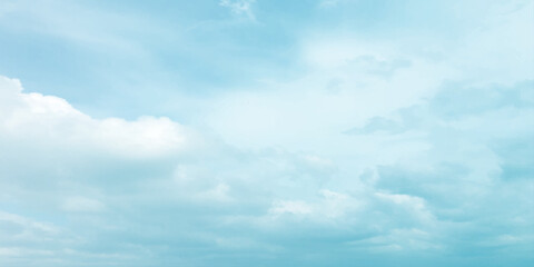 sky and clouds beautiful landscape Nature sky Clear White cumulus panoramic view fluffy sky in winter tropical panorama thunderstorm Storm heaven Wide gloomy love soft effect  space for text b