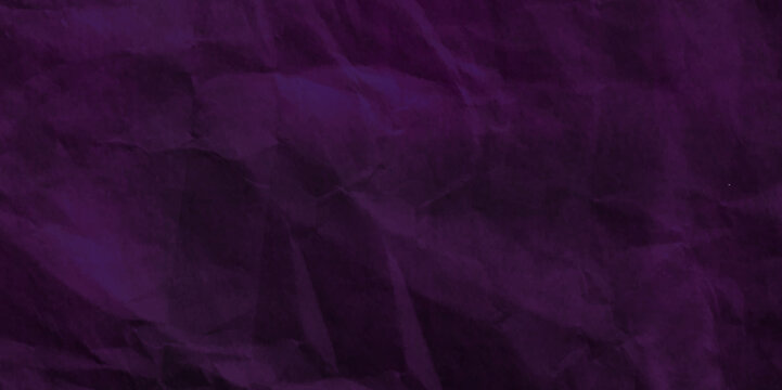 Purple crumpled paper texture in low light background. Silk cloth texture. Fabric pattern. crumpled kraft paper. A crumpled sheet of dark pink and purple paper abstract background. old paper texture.  - Powered by Adobe