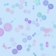 abstract background with bubbles purple pink green blue vector abstract 