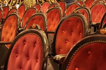 Naklejka premium Cadeiras no teatro de Manaus