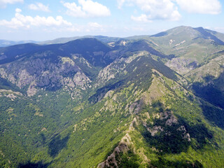 Mountains above Sopot in Bulgaria	