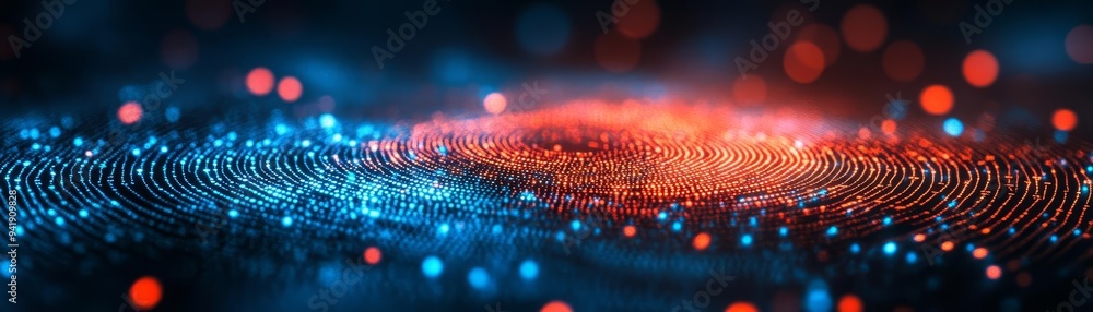 Poster a digital interface highlighting multifactor authentication with integrated firewall defenses, recov