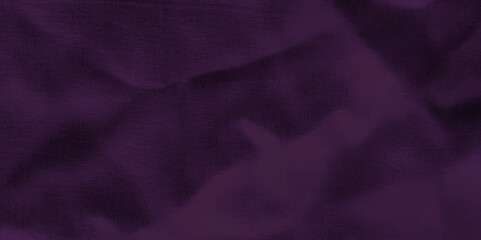 Purple crumpled paper texture in low light background. Silk cloth texture. Fabric pattern. crumpled kraft paper. A crumpled sheet of dark pink and purple paper abstract background. old paper texture. 
