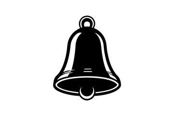 Bell icon on a white background