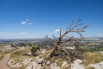 View from Scotts Bluff National Monument, Nebraska