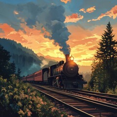 Train Illustration