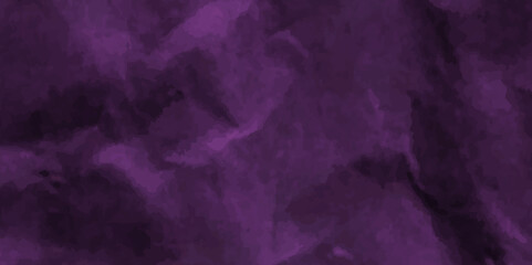 Purple crumpled paper texture in low light background. Silk cloth texture. Fabric pattern. crumpled kraft paper. A crumpled sheet of dark pink and purple paper abstract background. old paper texture. 