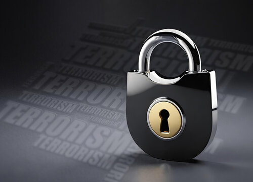 Internet security, conceptual illustration