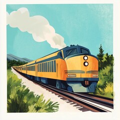 Train Illustration