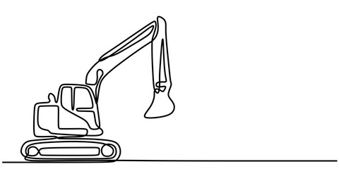 Sport Car Line Art Drawing. Continuous line sketch of a supercar, ideal for automotive themes. © berkahlineart