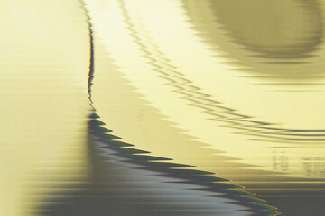 Abstract ribbed glass texture fluted smeared blurred horizontal line stripes background. Iridescent gradient pastel color Glass grainy rough blurred noise backdrop For covers, screensavers, wallpapers © djjeep_design