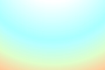 Bright cyan gradient with a touch of yellow for a fresh background