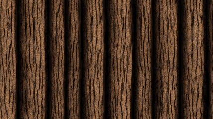 The texture of charred tree bark features deep black and brown colors, revealing the aftermath of a fire in a natural environment, highlighting nature's resilience SEAMLESS PATTERN