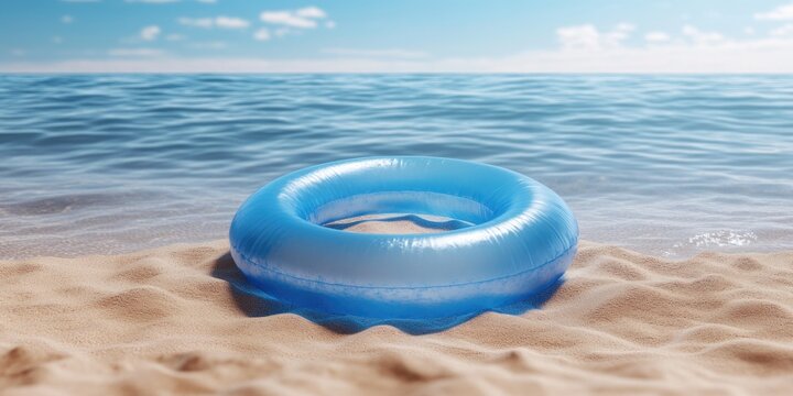 Vibrant Beach Safety Awareness