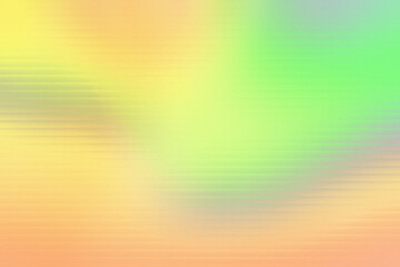 Abstract ribbed glass texture fluted smeared blurred horizontal line stripes background. Iridescent gradient pastel color Glass grainy rough blurred noise backdrop For covers, screensavers, wallpapers