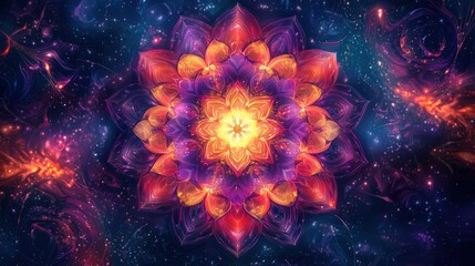 Tranquil Sacred Mandala Templates for Spiritual Art Creation | Serene Geometric Pattern Designs and Symmetrical Mandalas