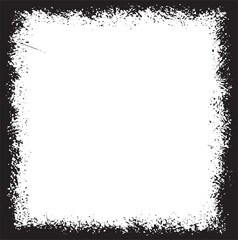 Scratched Frame. Grunge Urban Background Texture Vector. Dust Overlay. Distressed Grainy Grungy Framing Effect. Distressed Backdrop Vector Illustration. EPS 10.