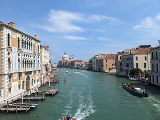 Grand Canal, Venice, Italy on 19-06-2023