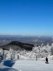 winter in the mountains