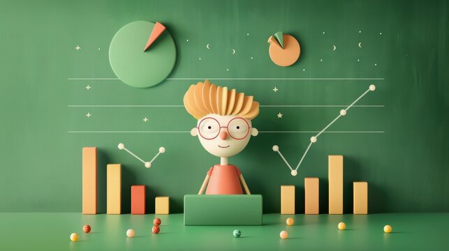 Enhance educational graphs with custom illustrations that engage students.