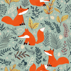 Animal Print Seamless Pattern