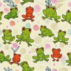 Obraz premium Animal Print Seamless Pattern