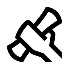 Diploma Certificate Scroll Line Icon