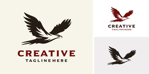 Eagle Logo Design Vector Template