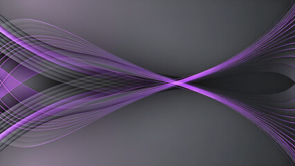 Fototapeta premium modern purple lines on darker background