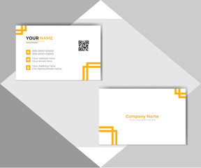 Business card design template, Clean professional business card template, visiting card, business card template.Creative and modern business card template
