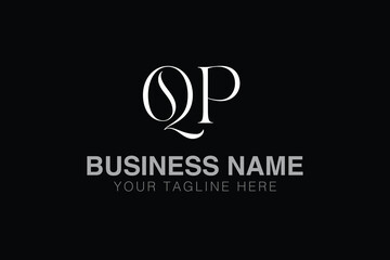 QP Q qp initial logo | initial based abstract modern minimal creative logo, vector template image. luxury logotype logo, real estate homie logo. typography logo. initials logo