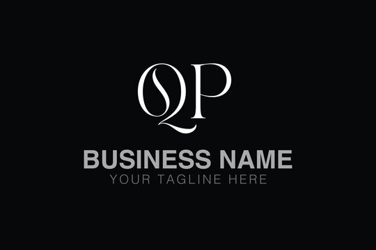 QP Q qp initial logo | initial based abstract modern minimal creative logo, vector template image. luxury logotype logo, real estate homie logo. typography logo. initials logo