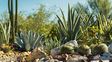 Fototapeta premium Desert Garden