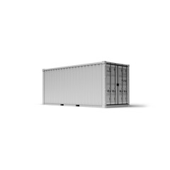 Storage Container 3d Model Render Isolated 