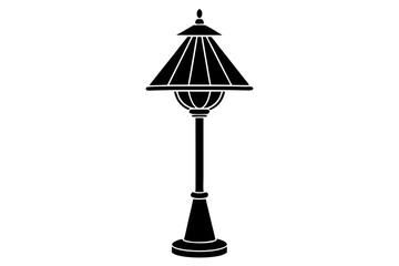 Lamp on a white background