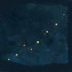 constellation illuminating the night sky with its bright stars