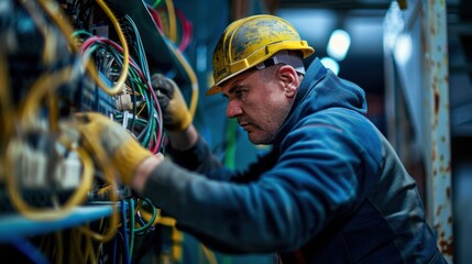 The Electrician at Work