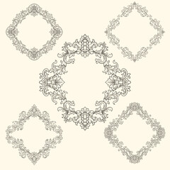 Ornament Border Vintage Collections