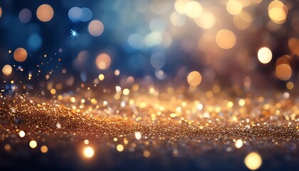 abstract glitter lights background features shimmering dreamy lights