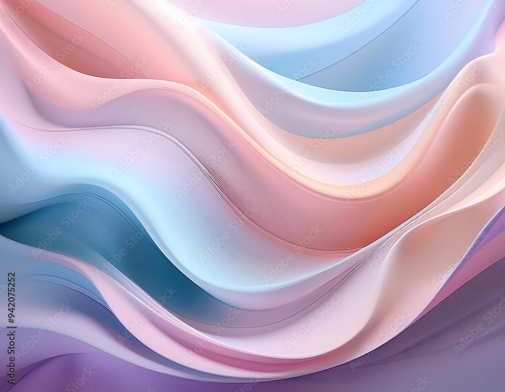 Aufkleber pastel abstract background soft soft pastel abstract background
