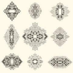 Ornament Border Vintage Collections