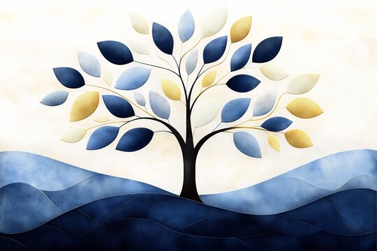 tree leaves black blue remembrance product christianism