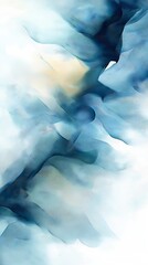 Fototapeta premium abstract blue white bird neural network grainy inspiring icebergs portrait filters frostbite