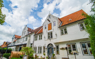 Historische Wohn- und Speicherhäuser in Tönning