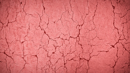 High-resolution cracked earth texture with soft pinkish-red tones, providing a unique and artistic visual. Ideal for 4K backgrounds, wallpapers, banners, and creative design backdrops