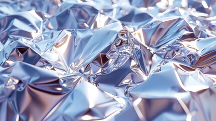 Shimmering crystals emitting mesmerizing crepuscular rays, Crystal background.